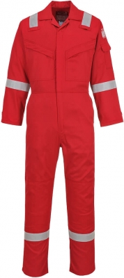 Combinezon ignifug antistatic Super Light, Rosu, Tall, Portwest 