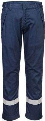 Pantaloni de protectie FR rezistenta chimica, bleumarin, Portwest