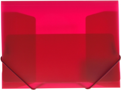 Mapa plastic Office box, A5, prindere cu elastic culori asortate