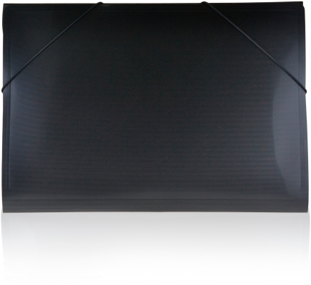 Mapa plastic Office box, A3+, prindere cu elastic, culori asortate