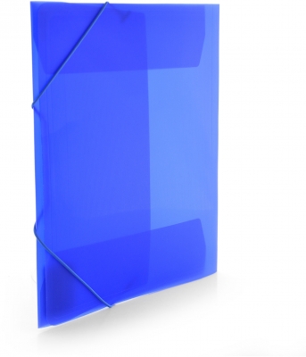Mapa plastic Office box, A4+, prindere cu elastic, culori asortate