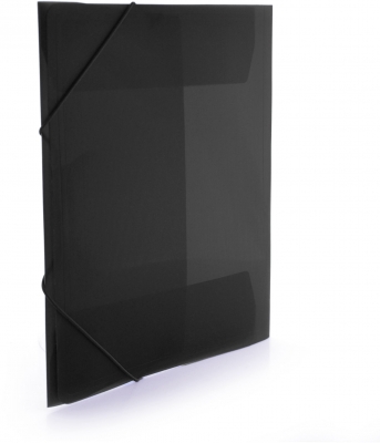 Mapa plastic Office box, A4+, prindere cu elastic, culori asortate