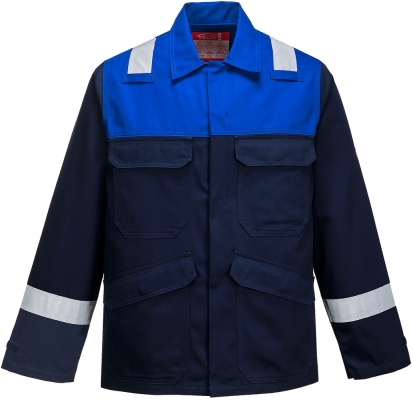 Jacheta ignifuga Bizflame Plus, Navy/Royal, Portwest 