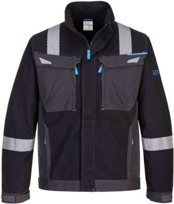 Jacheta Work FR , negru, regular, WX3, Portwest