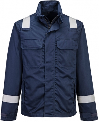 Jacheta de protectie FR cu rezistenta chimica, bleumarin, Portwest