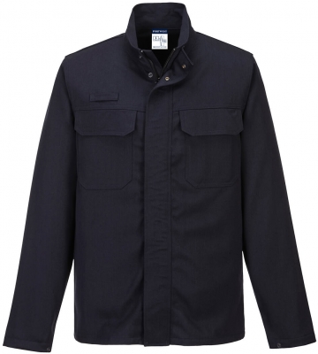 Jacheta FR pentru metal topit, navy, regular, Aluflame, Portwest