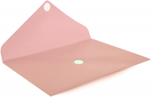 Mapa plastic Office box A4+, prindere tip arici, in V, culori pastel asortate