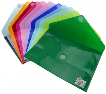 Mapa plastic Office Box, ColorLine, A4+, prindere tip arici V-LOCK, diverse culori