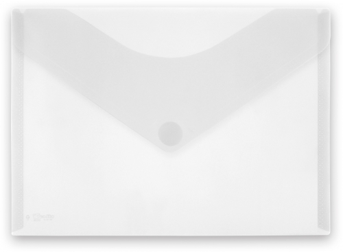 Mapa plastic Office box A4+, prindere tip arici, in V, transparent