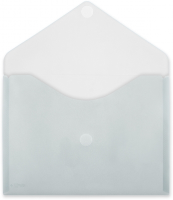 Mapa plastic Office box A4+, prindere tip arici, in V, transparent