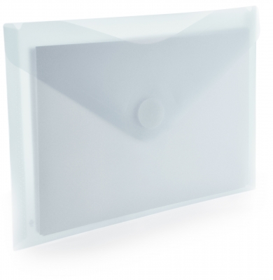 Mapa plastic Office box A5, prindere tip arici, in V, transparent