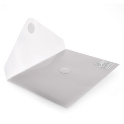 Mapa plastic Office box A5, prindere tip arici, in V, transparent