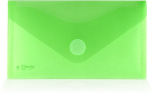 Plic Dl plastic Office box, prindere tip arici, in V, verde