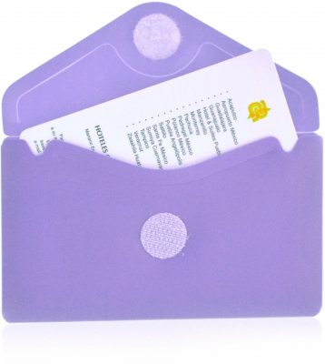 Plic card plastic Office box, Blush Pastel, prindere tip arici, tip V, culori asortate pastel