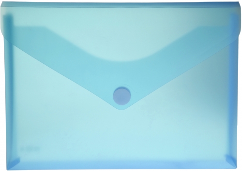 Mapa Office box A4+, din plastic, 30 mm, in V, albastru
