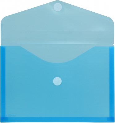 Mapa Office box A4+, din plastic, 30 mm, in V, albastru