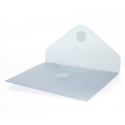 Plic plastic Office box, A6, prindere tip arici, tip V, transparent