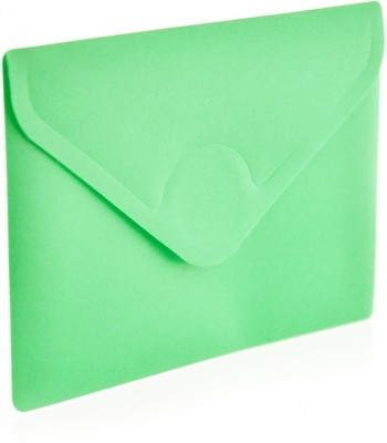 Plic plastic Office box, A7, prindere tip arici, tip V, culori asortate pastel