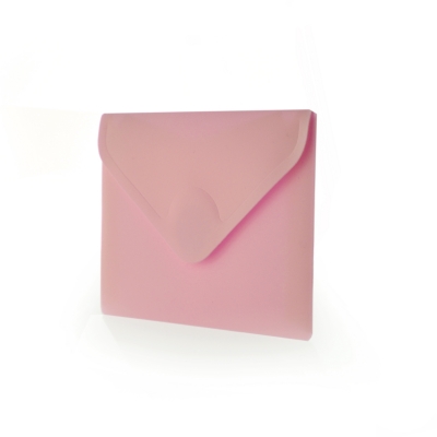 Plic plastic Office box, A7, prindere tip arici, tip V, culori asortate pastel