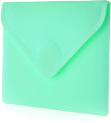 Plic plastic Office box, A7, prindere tip arici, tip V, culori asortate pastel