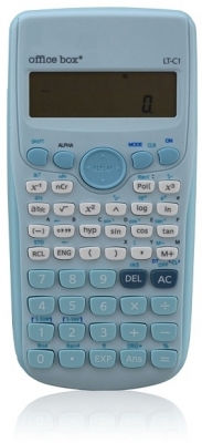 Calculator stiintific Office box, LT-C, multifunctional, albastru, 12 cifre