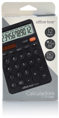 Calculator de birou Office box, LT-D10, negru, 12 cifre