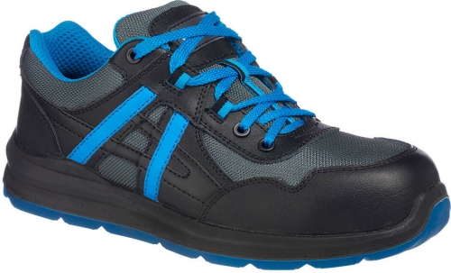 Pantofi de protectie Mersey S1P BK Portwest, albastru