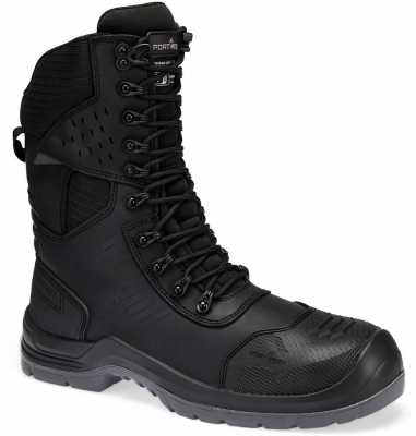 Bocanci din piele eco Portwest, S7L ESD HRO, negru