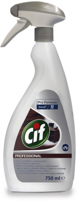 Crema pentru curatat mobila si lemn, CIF Professional, 750 ml
