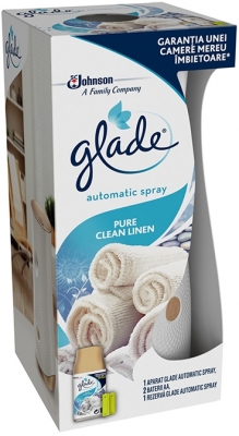 Odorizant Automatic Spray Clean Linen 269 ml Glade