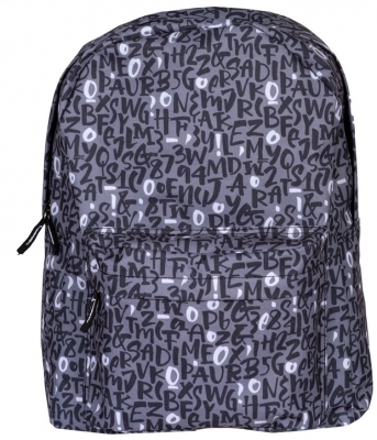 Ghiozdan classic, gri, S-Cool