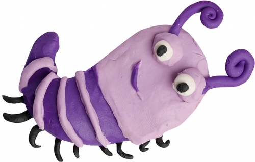 Plastilina scolara, 10 culori, Happy Color