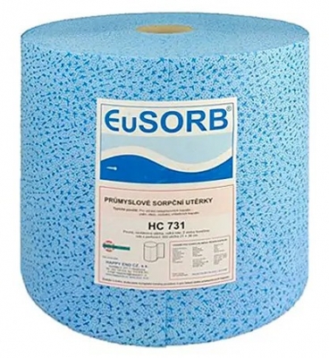 Prosop industrial EuSORB, din polipropilena, POLY CLEAN