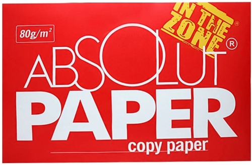 Hartie copiator A4, Absolut Paper, 80 g/mp, 500 coli/top