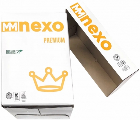 Hartie copiator A4, 80 g/mp, 500 coli/top, 5 topuri/cutie, MM Nexo Premium
