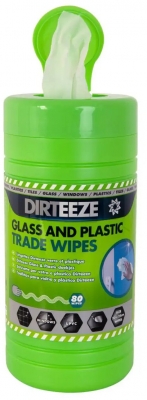 Servetele umede industriale pentru sticla și materiale plastice, Dirteeze