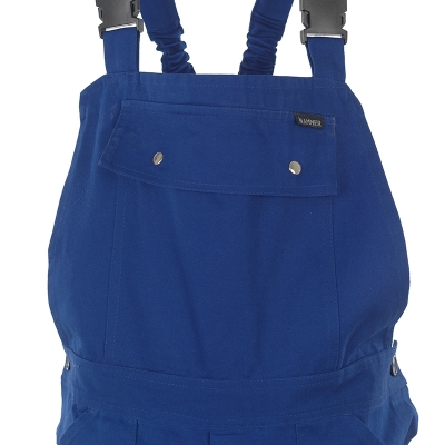 Pantaloni cu pieptar, albastru regal, Hammer, Rock Safety