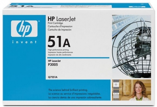 Cartus Toner Nr.51A Q7551A 6,5K Original Hp Laserjet P3005