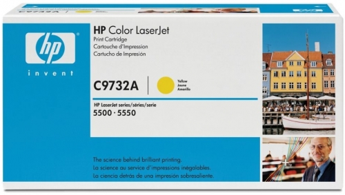 Cartus Toner Yellow Nr.645A C9732A 12K Original Hp Laserjet 5500