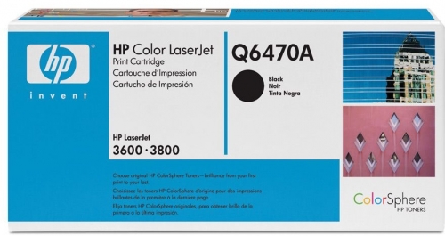Cartus Toner Black Nr.501A Q6470A 6K Original Hp Laserjet 3600