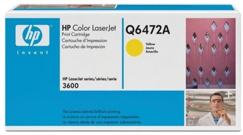 Cartus Toner Yellow Nr.502A Q6472A 4K Original Hp Laserjet 3600