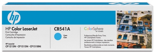 Cartus Toner Cyan Nr.125A Cb541A 1,4K Original Hp Laserjet Cp1215
