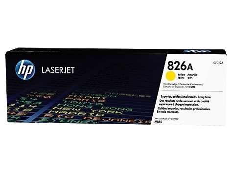 Cartus Toner Yellow Nr.826A Cf312A 31,5K Original Hp Laserjet M855X+ Nfc
