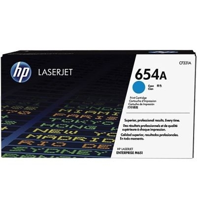 Cartus Toner Cyan Nr.654A Cf331A 15K Original Hp Laserjet M651
