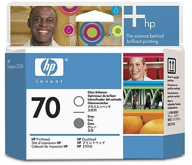 Cap Imprimare Gloss Enhancer & Grey Nr.70 C9410A Original Hp Designjet Z3200