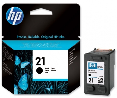 Cartus Black Nr.21 C9351Ae 5Ml Original Hp Deskjet 3940