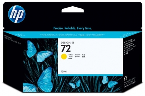 Cartus Yellow Vivera Nr.72 C9373A 130Ml Original Hp Designjet T610