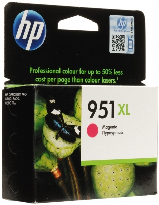 Cartus Magenta Nr.951Xl Cn047Ae 17Ml Original Hp Officejet Pro 8100 N811A