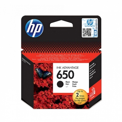 Cartus Black Nr.650 Cz101Ae 13,5Ml Original Hp Deskjet 2515 E-Aio