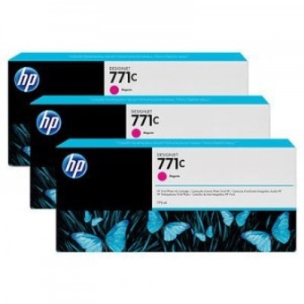Tripack Cartus Magenta Nr.771C B6Y33A 3X775Ml Original Hp Designjet Z6200